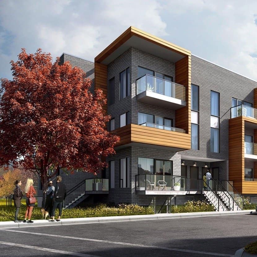Clarkson Urban Townhomes Stacked Townhouses, Mississauga