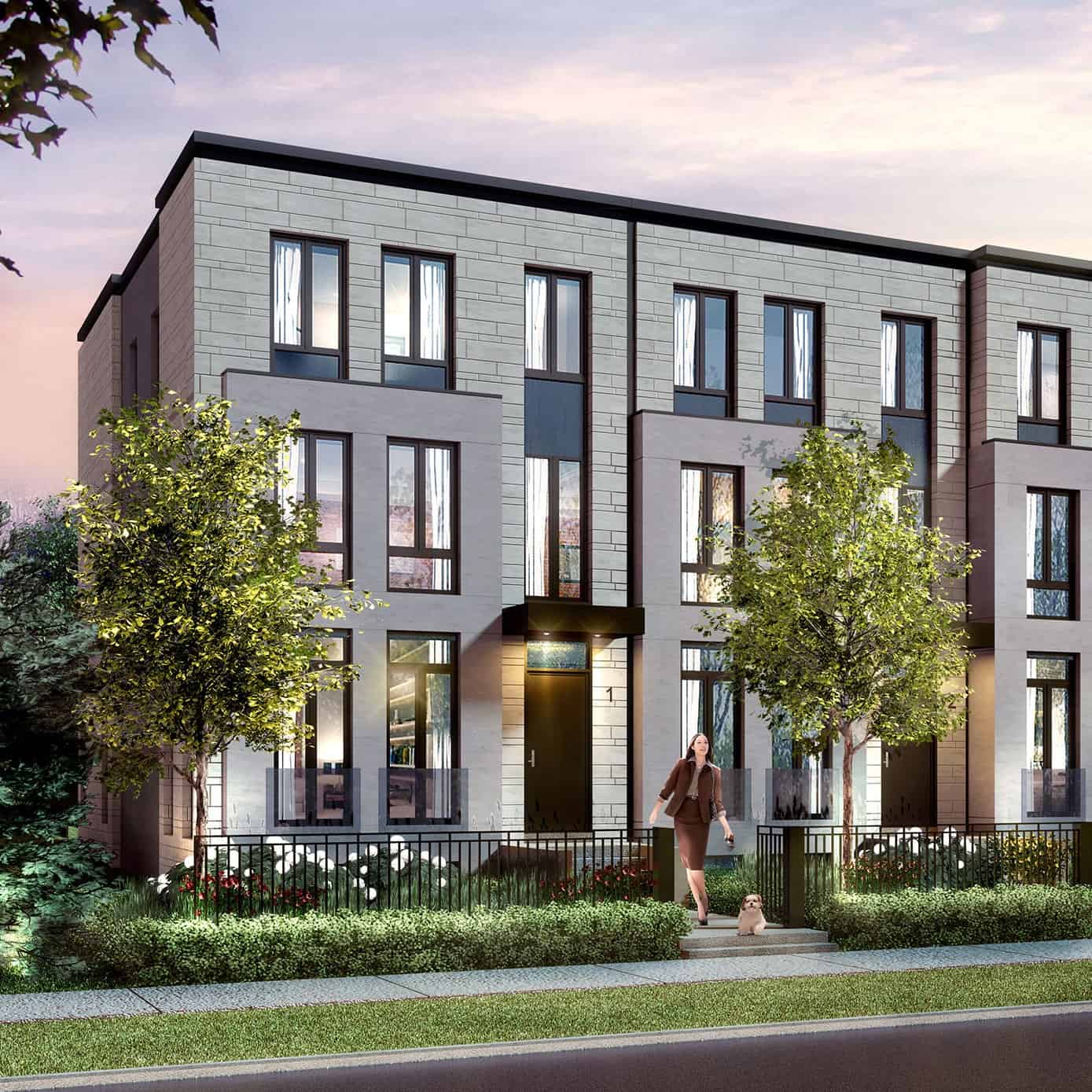 Hyde Park Towns Luxury Townhouses North York Bayview & Sheppard