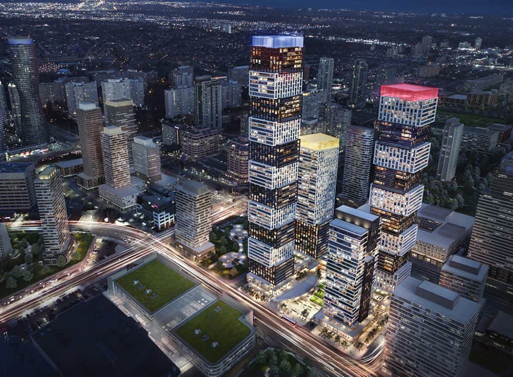 Exchange District & EX2 Condos Beside Square One in Mississauga