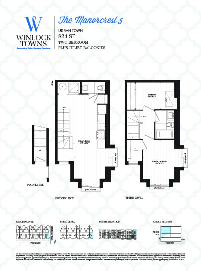 Winlock Towns Bayview & Finch North York
