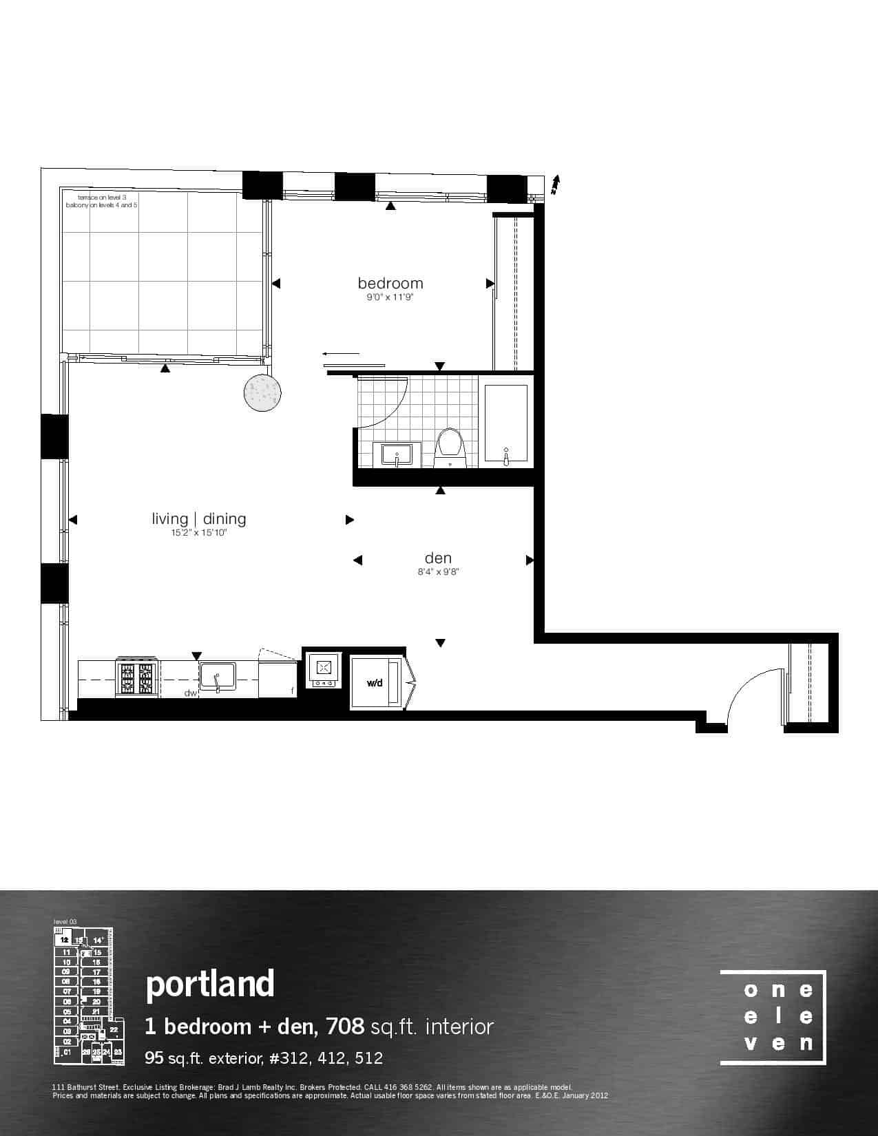 One Eleven Condos (Bathurst) Prices & Floor Plans