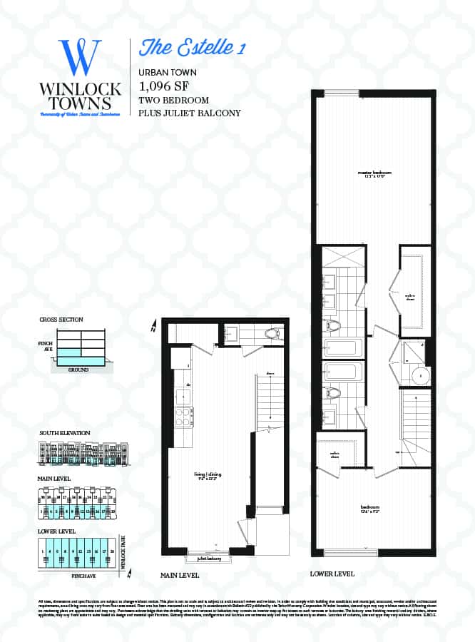 Winlock Towns Bayview & Finch North York