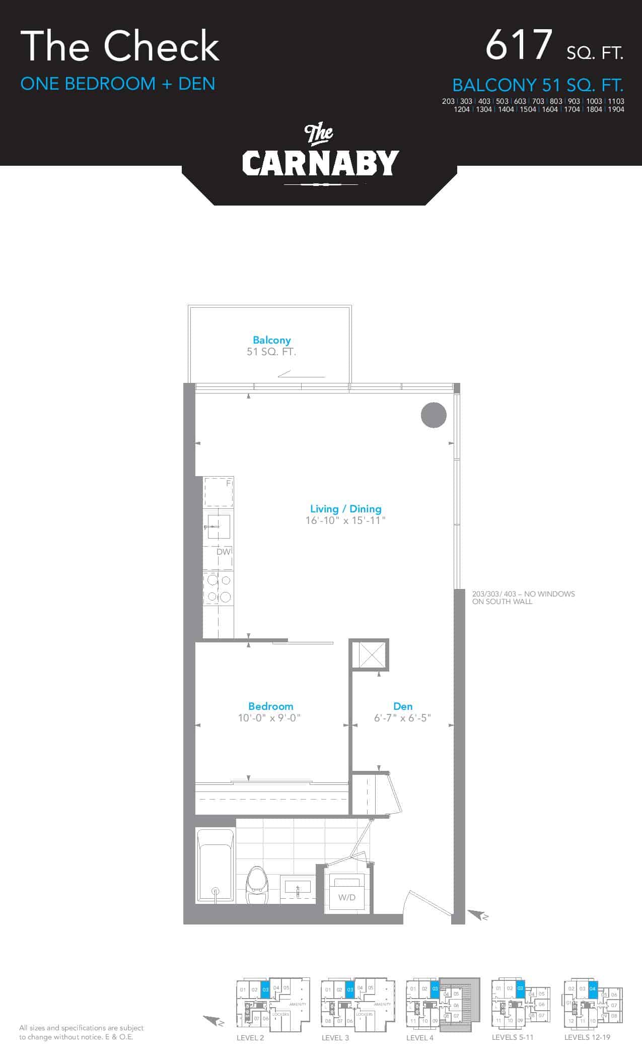 The Carnaby Lofts (Queen West) Prices & Floor Plans