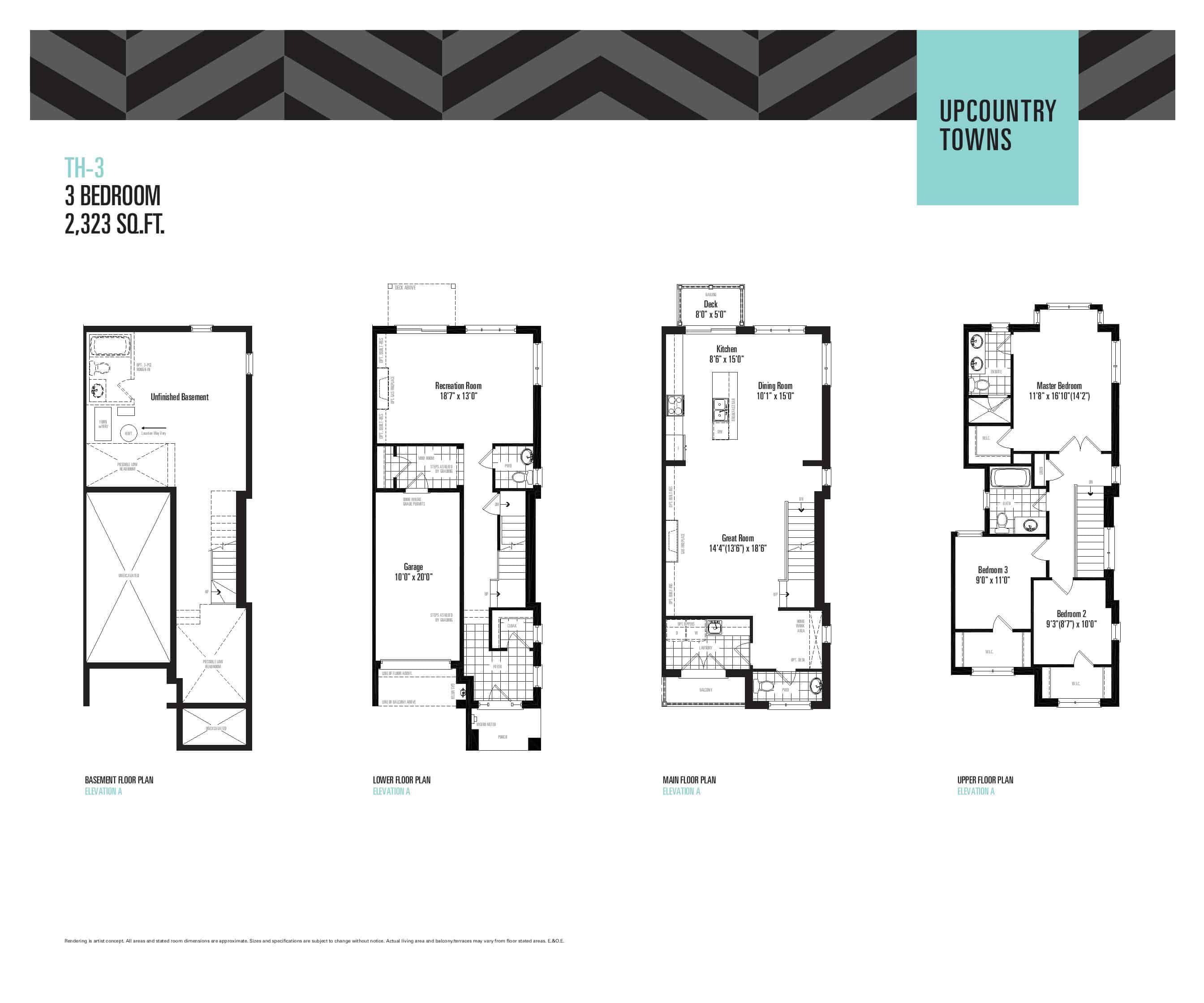 UpCountry Towns Weston & Major Mackenzie New Townhomes Vaughan