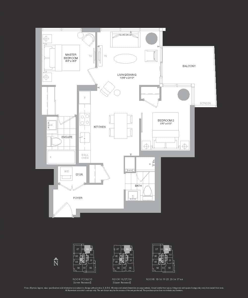 King Blue Condos (Toronto) Prices & Floor Plans