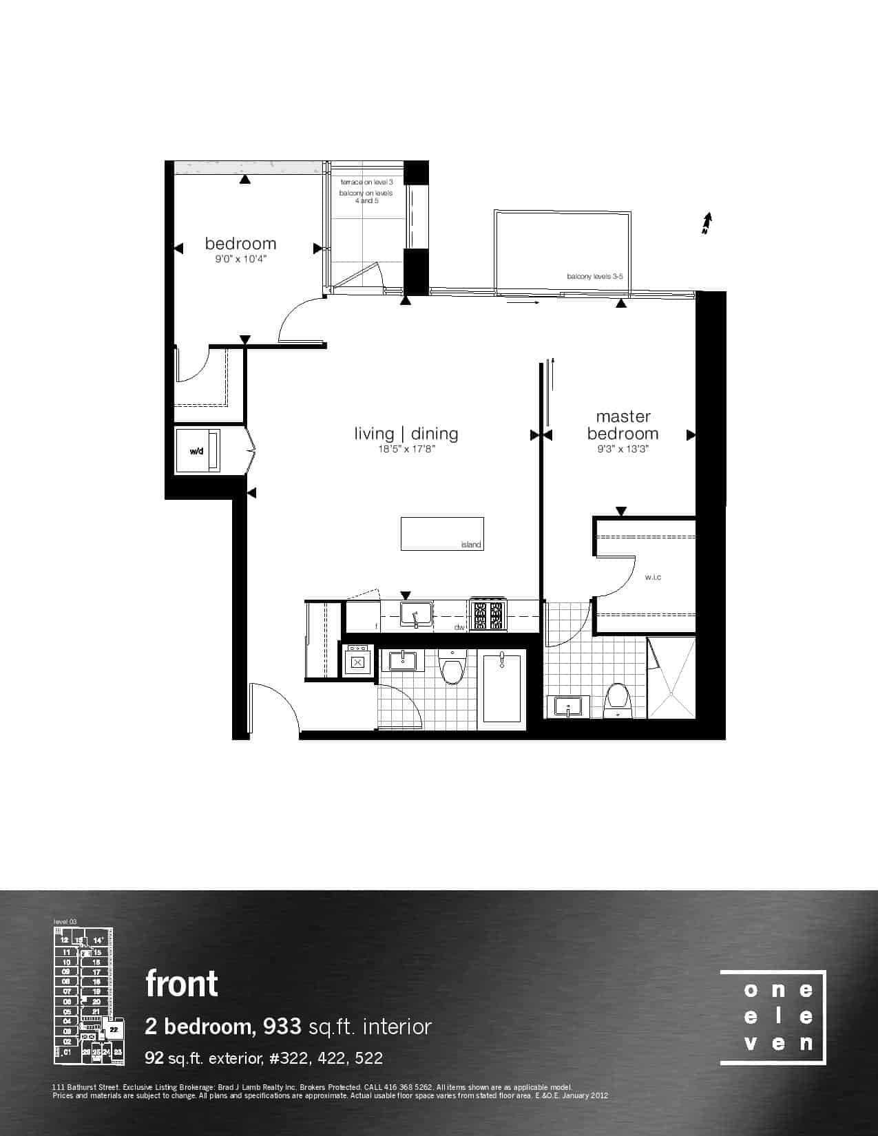 One Eleven Condos (Bathurst) Prices & Floor Plans