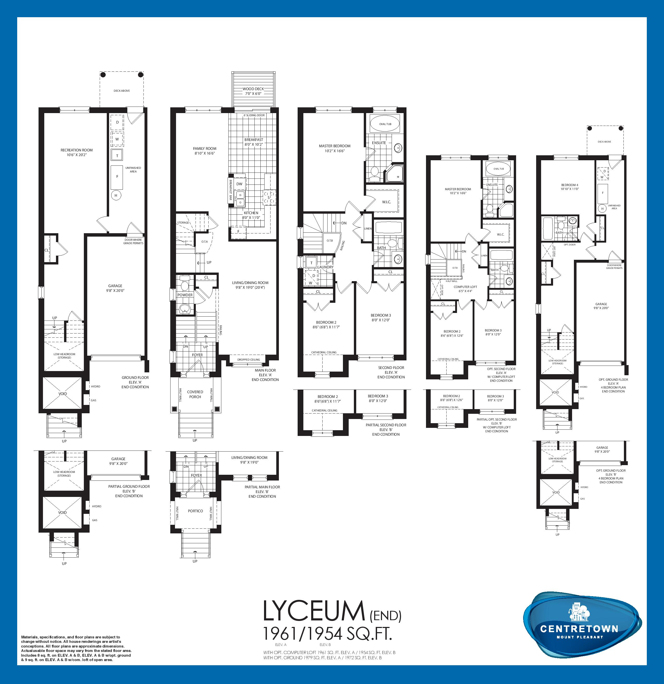 Centretown Townhomes & Homes Brampton Mount Pleasant