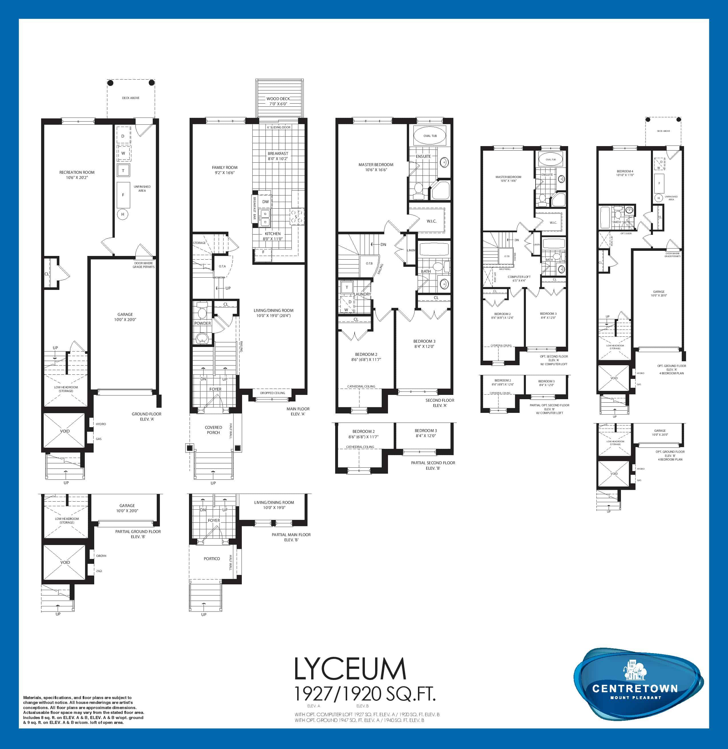 Centretown Townhomes & Homes Brampton Mount Pleasant