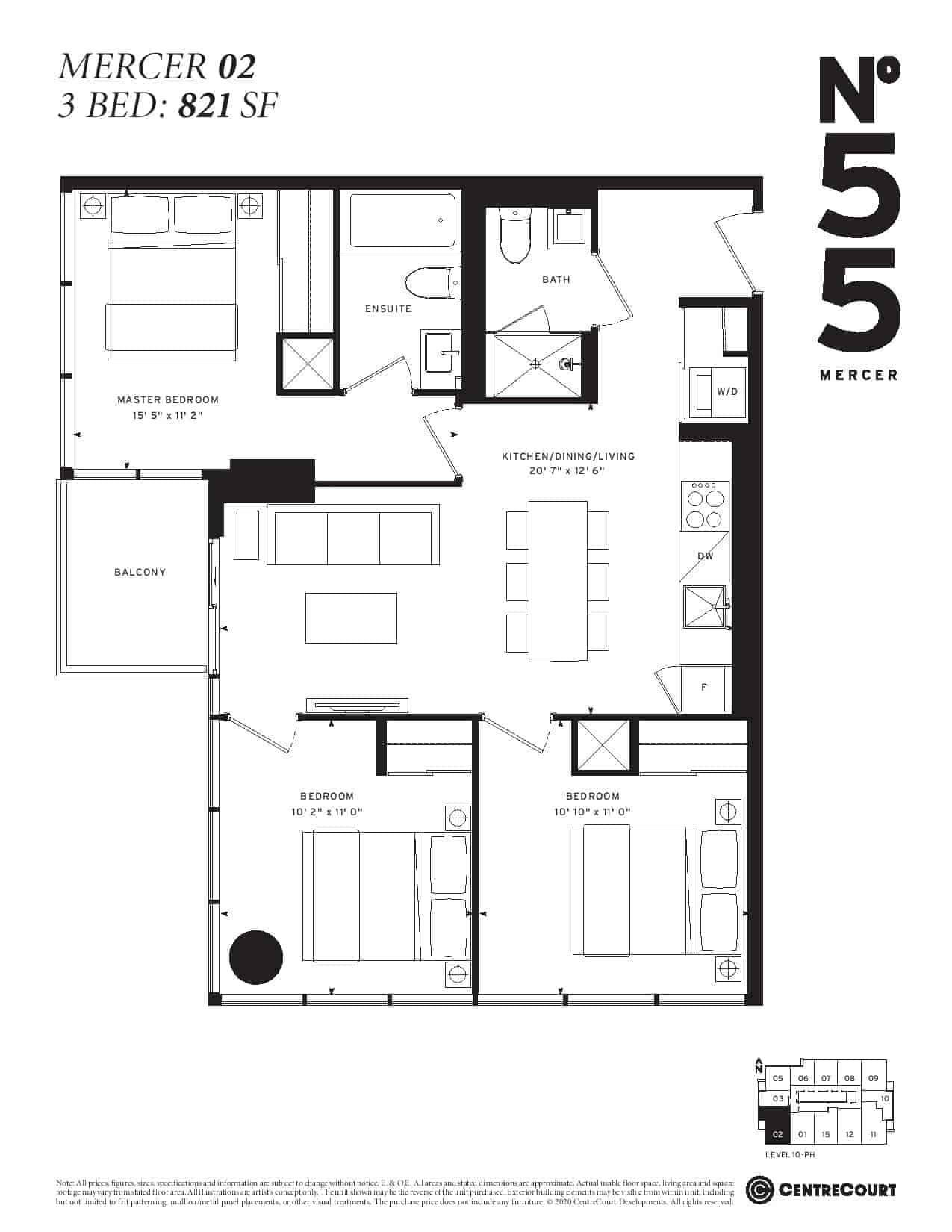 NO 55 Condos Prices & Floor Plans