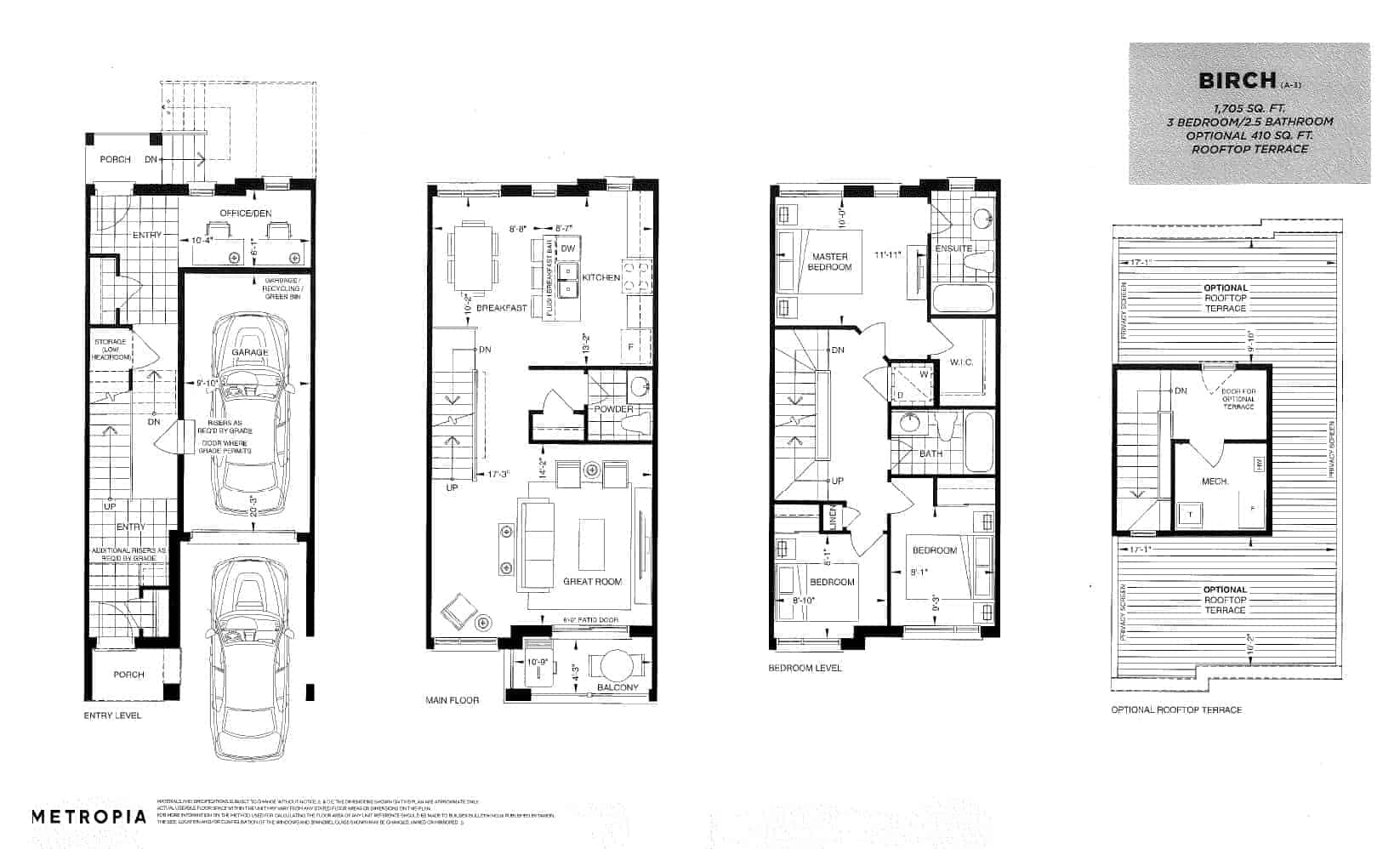 City Walk Towns in Pickering Prices & Floor Plans