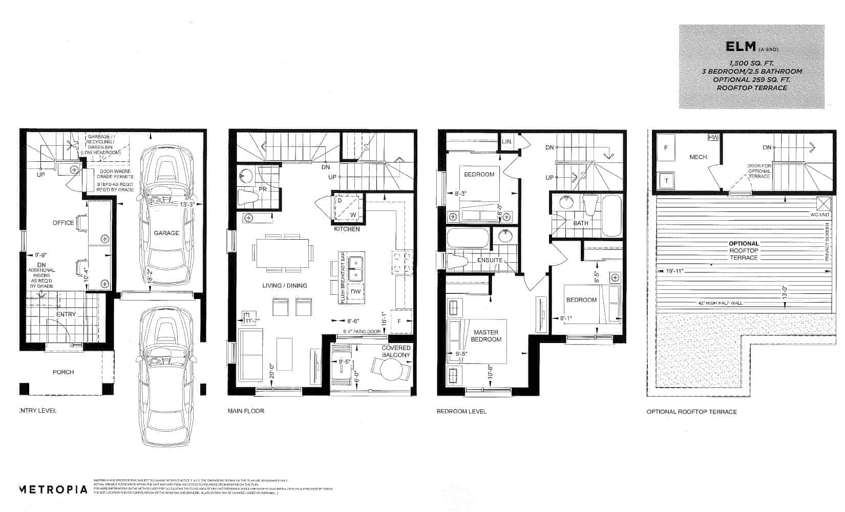 City Walk Towns in Pickering Prices & Floor Plans