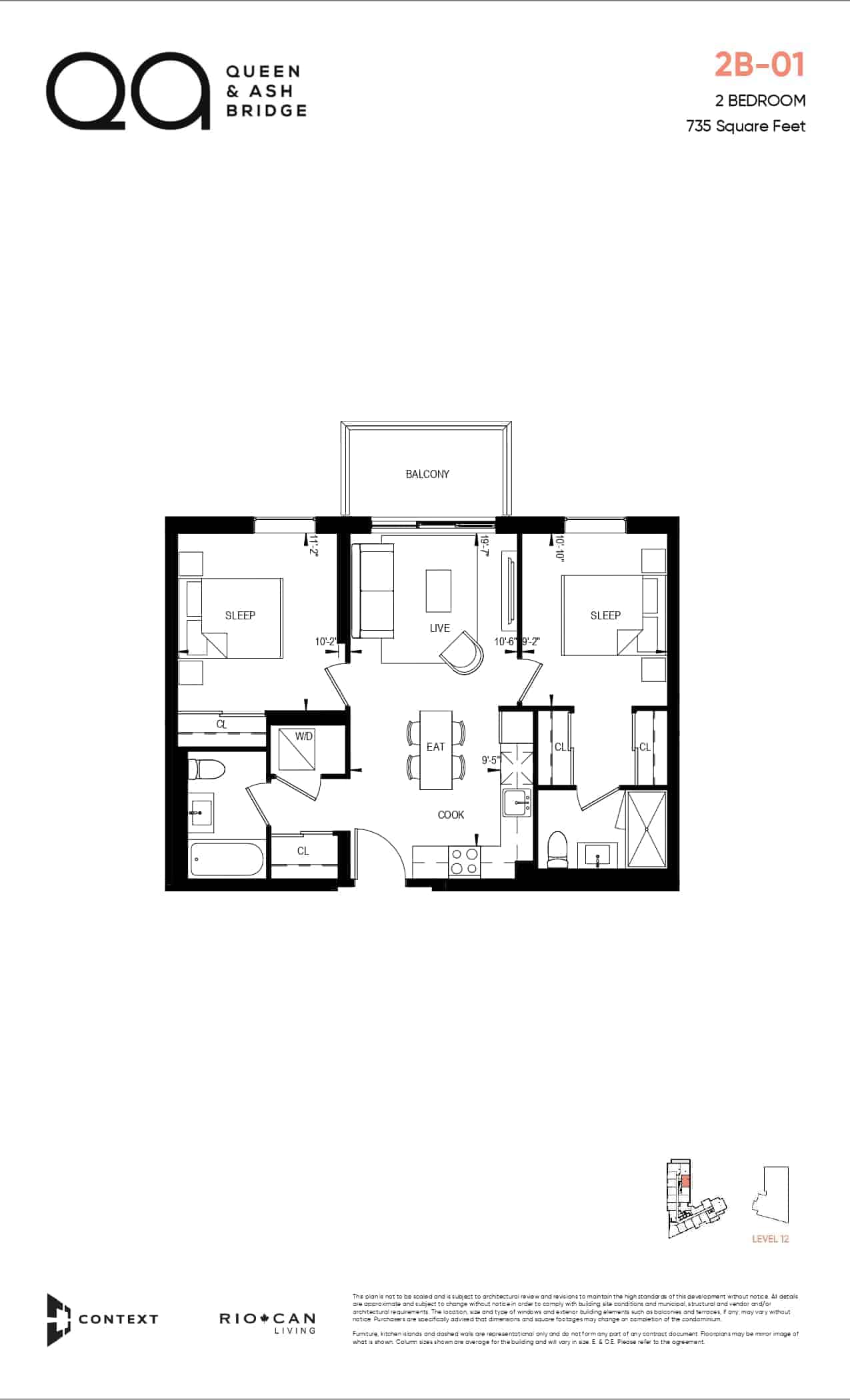 Queen & Ashbridge Prices & Floor Plans Leslieville