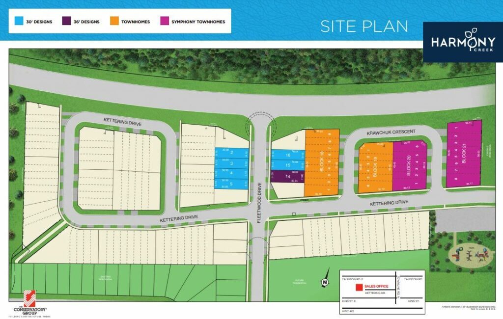 Harmony Creek Towns Oshawa Prices & Plans